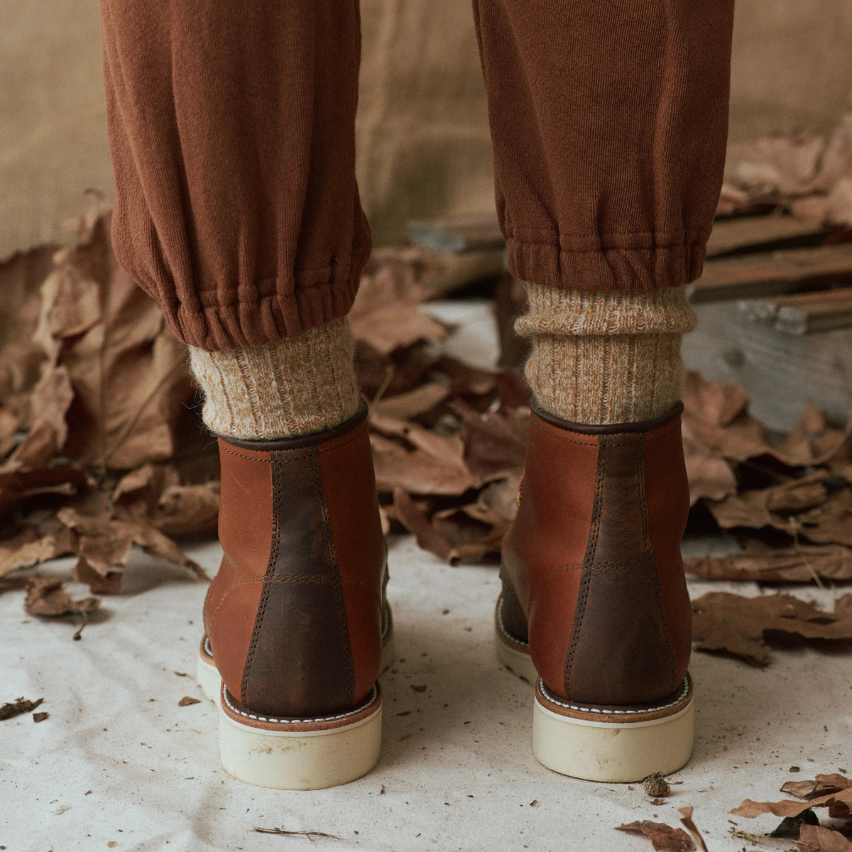 6-Inch Classic Moc Short Boot in Multi Brown 3475 | Red Wing Heritage - Red Wing Shoes