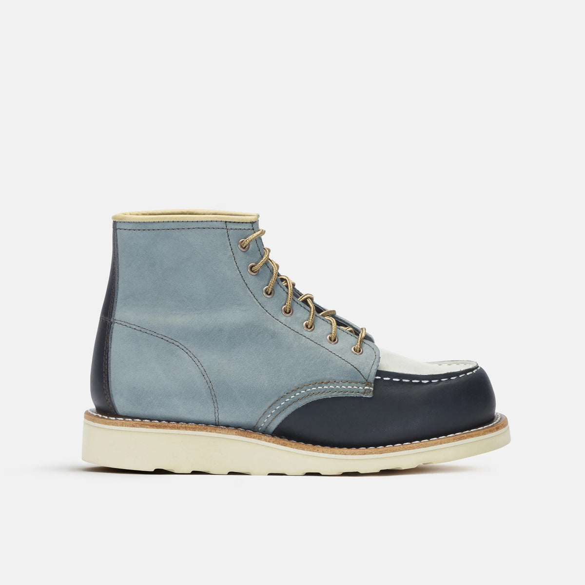 6-Inch Classic Moc Short Boot in Multi Indigo 3466 | Red Wing Heritage - Red Wing Shoes