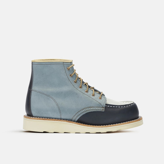 6-Inch Classic Moc Short Boot in Multi Indigo 3466 | Red Wing Heritage - Red Wing Shoes