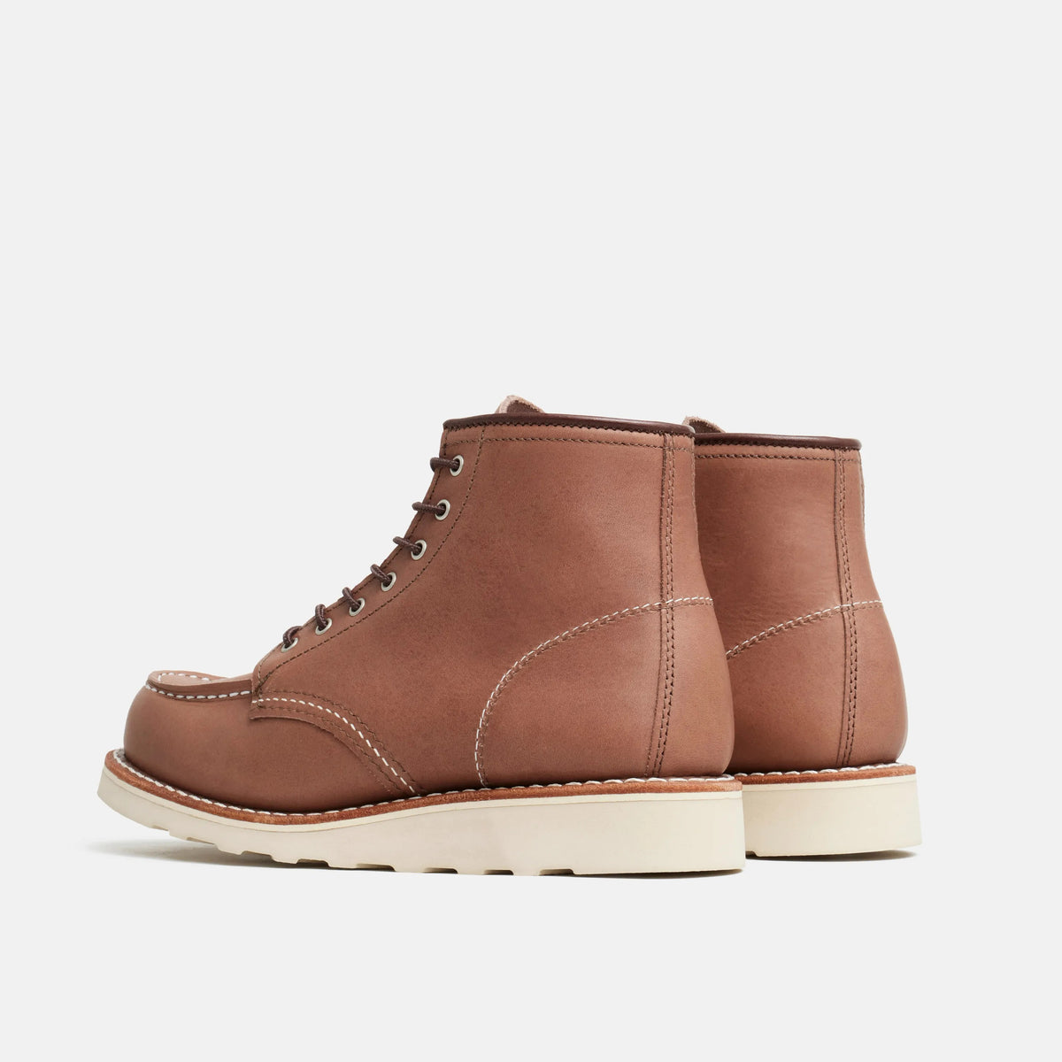 6-Inch Classic Moc Short Boot in Mocha Leather 3426 | Red Wing Heritage - Red Wing Shoes