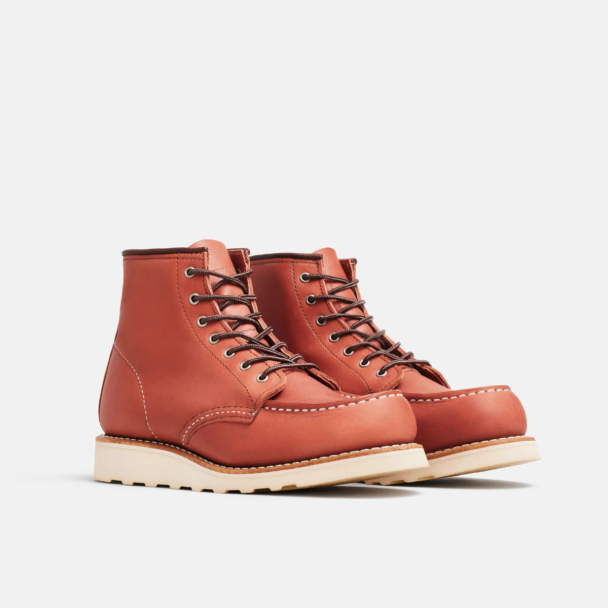 6-Inch Classic Moc Short Boot in Auburn Leather 3425 | Red Wing Heritage - Red Wing Shoes