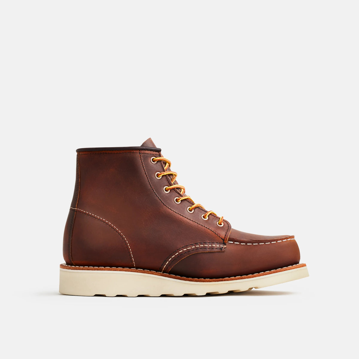 6-Inch Classic Moc Short Boot in Copper Leather 3428 | Red Wing Heritage - Red Wing Shoes