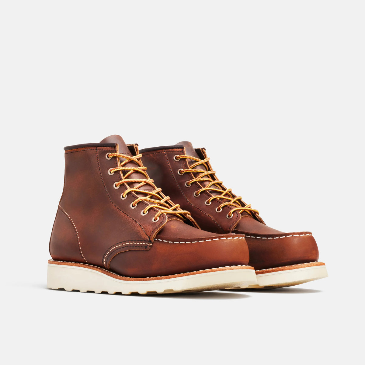 6-Inch Classic Moc Short Boot in Copper Leather 3428 | Red Wing Heritage - Red Wing Shoes