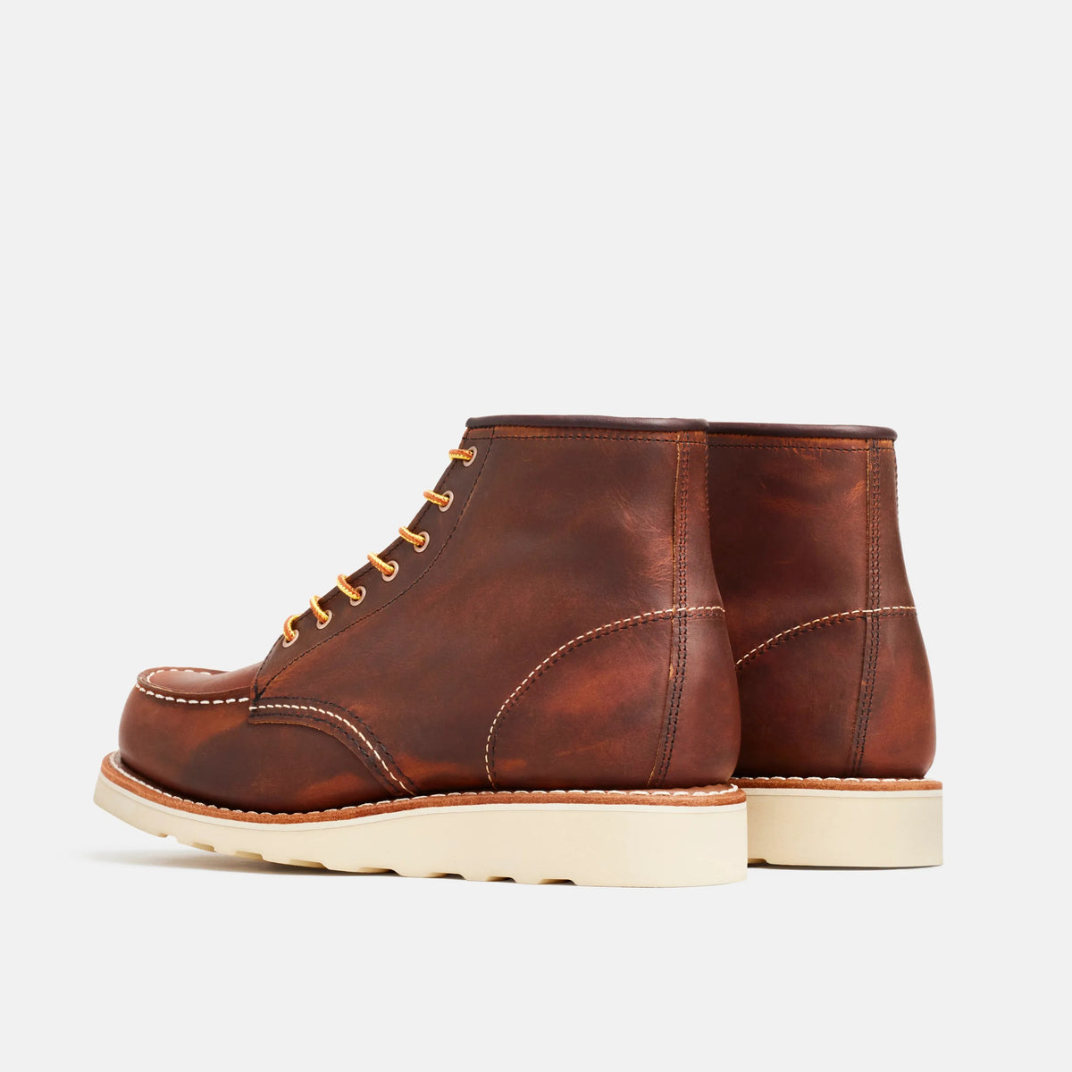 6-Inch Classic Moc Short Boot in Copper Leather 3428 | Red Wing Heritage - Red Wing Shoes