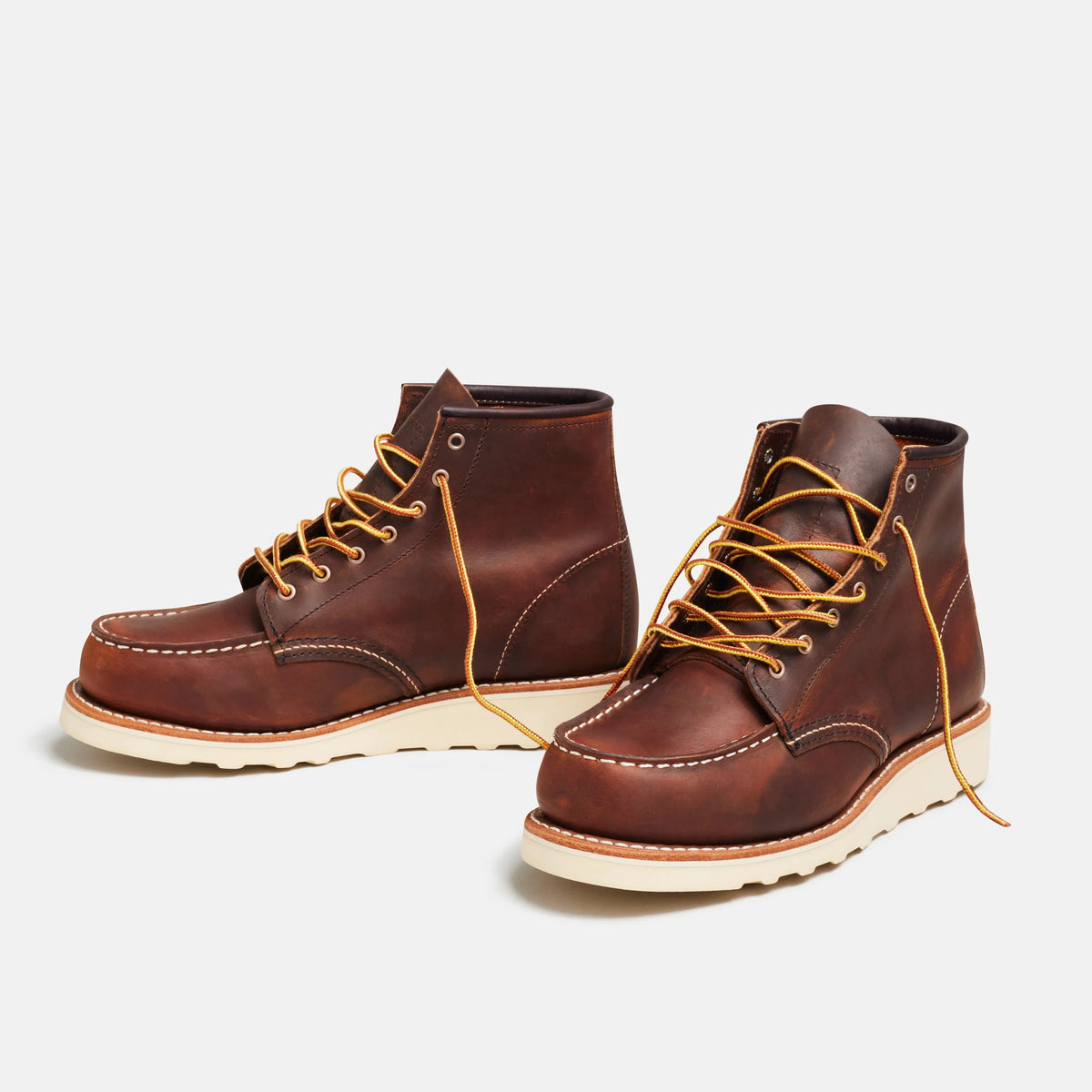 6-Inch Classic Moc Short Boot in Copper Leather 3428 | Red Wing Heritage - Red Wing Shoes