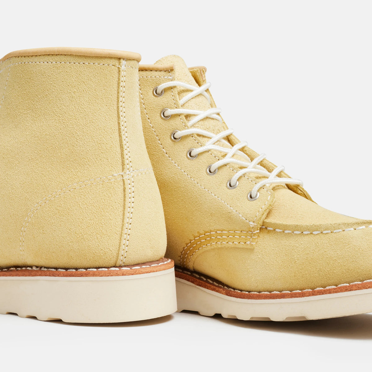 6-Inch Classic Moc Short Boot in Yellow Leather 3423 | Red Wing Heritage - Red Wing Shoes