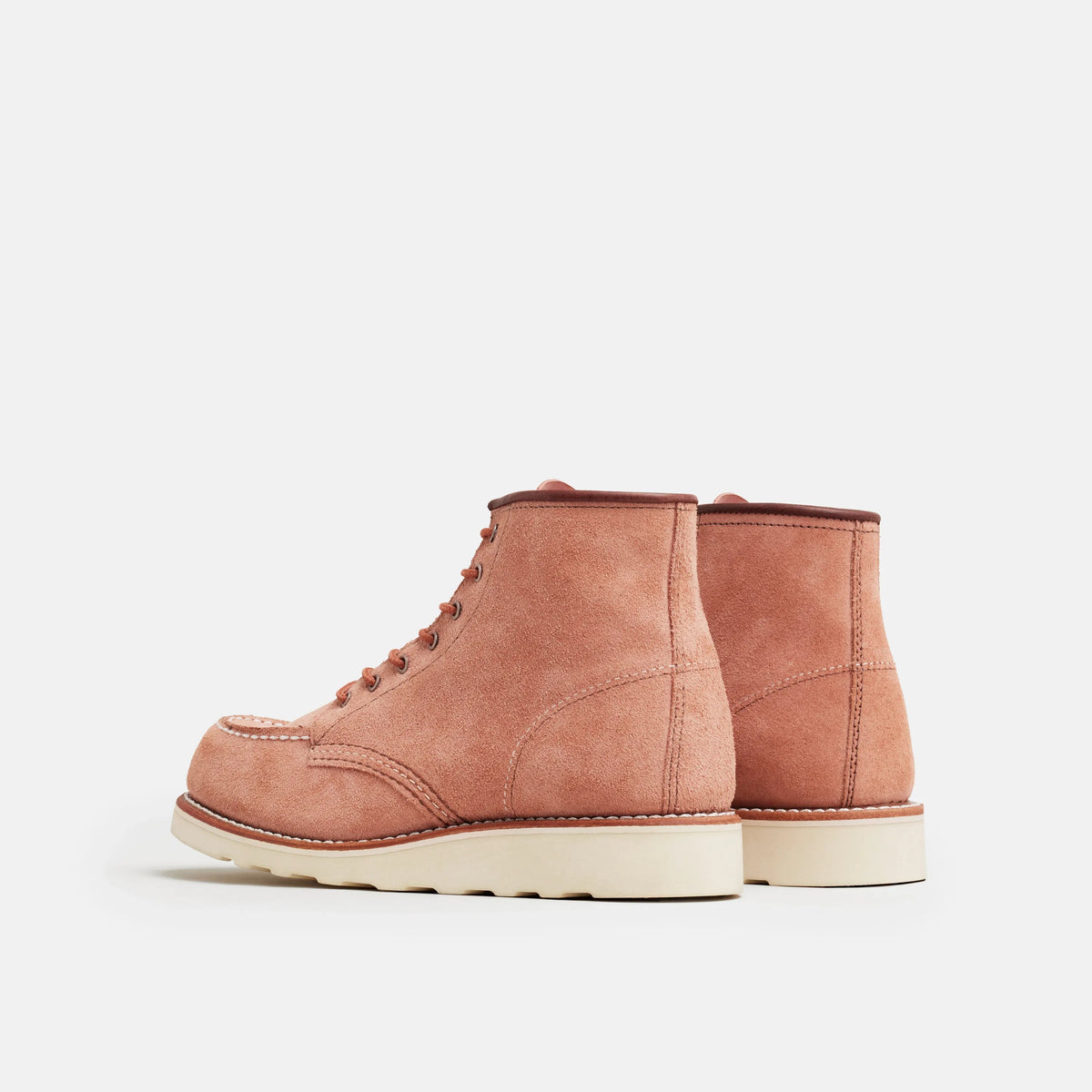 6-Inch Classic Moc Short Boot in Pink Leather 3328 | Red Wing Heritage - Red Wing Shoes