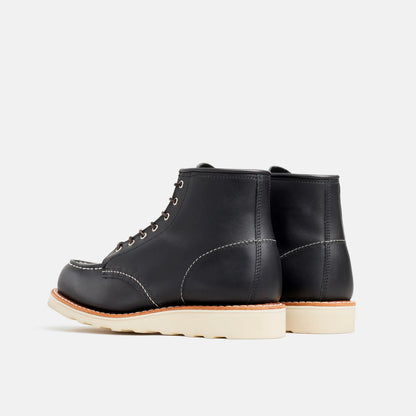 6-Inch Classic Moc Short Boot in Black Leather 3373 | Red Wing Heritage - Red Wing Shoes
