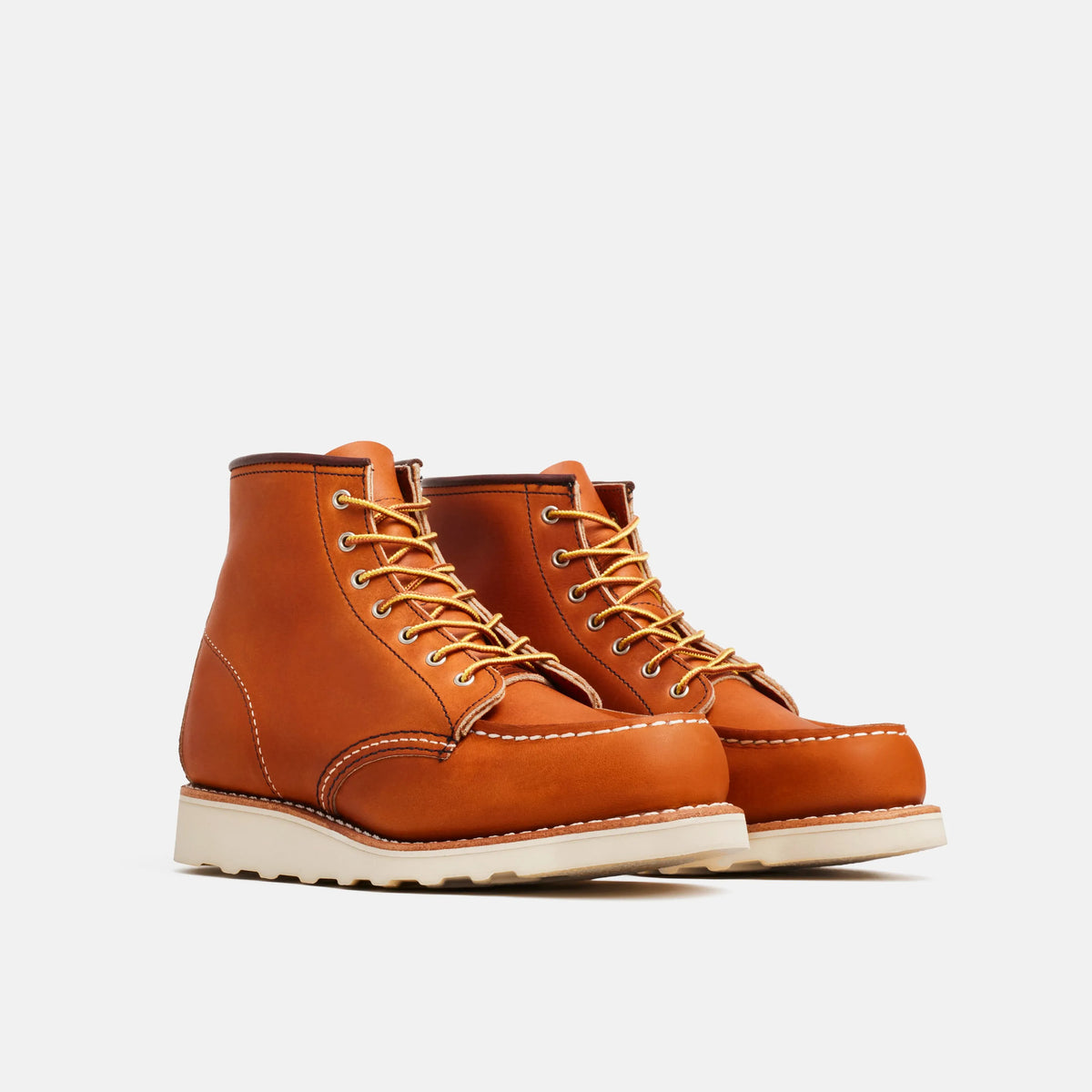 6-Inch Classic Moc Short Boot in Brown Leather 3375 | Red Wing Heritage - Red Wing Shoes