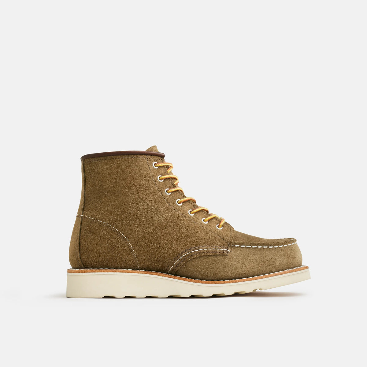 6-Inch Classic Moc Short Boot in Light Brown Leather 3377 | Red Wing Heritage - Red Wing Shoes