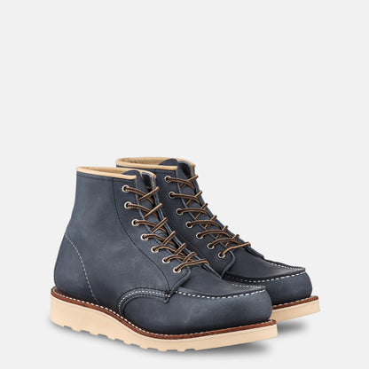 6-Inch Moc Short Boot in Blue Leather 3353 | Red Wing Heritage - Red Wing Shoes