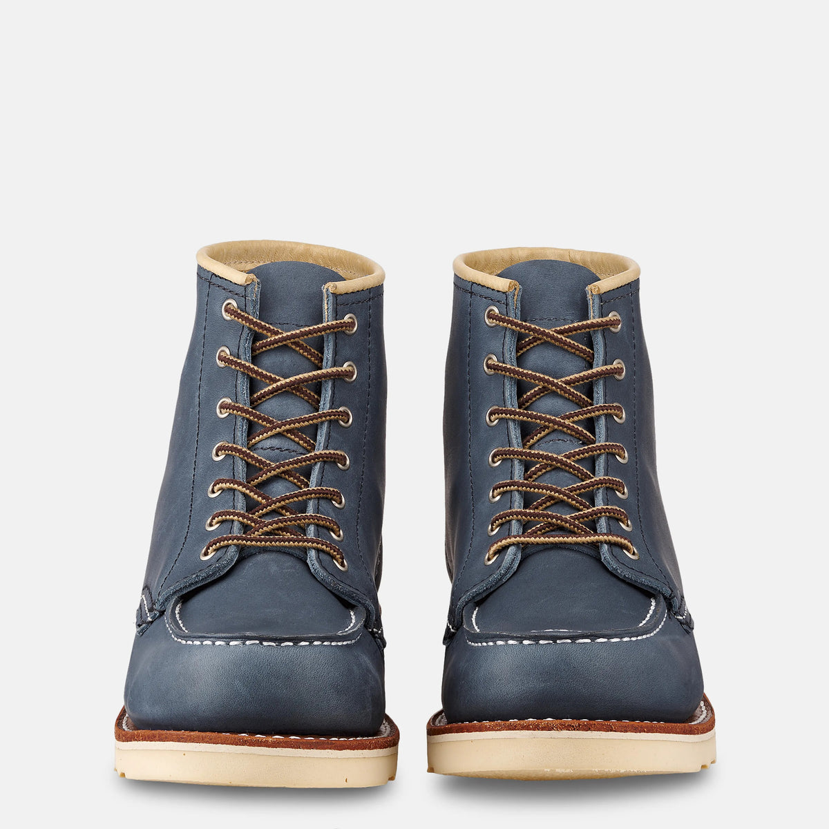 6-Inch Moc Short Boot in Blue Leather 3353 | Red Wing Heritage - Red Wing Shoes