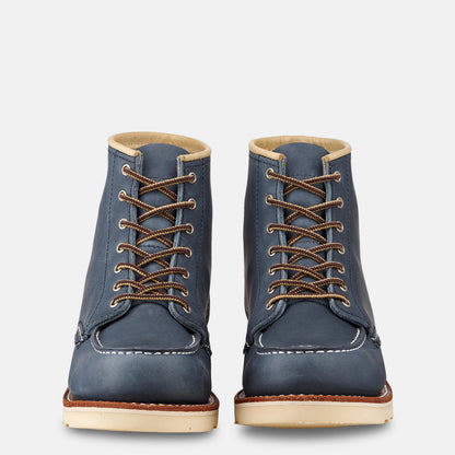 6-Inch Moc Short Boot in Blue Leather 3353 | Red Wing Heritage - Red Wing Shoes