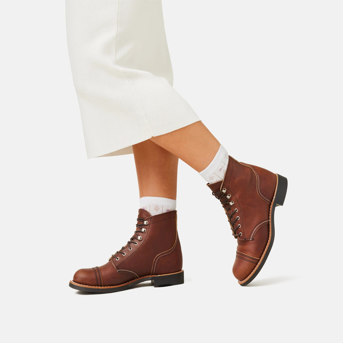 Iron Ranger Short Boot in Dark Brown Leather 3365 | Red Wing Heritage - Red Wing Shoes