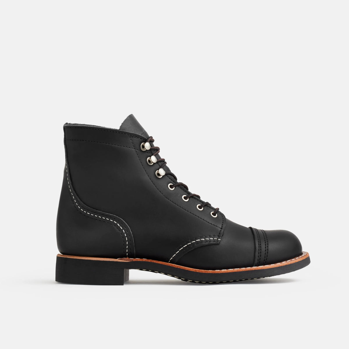 Iron Ranger Short Boot in Black Leather 3366 | Red Wing Heritage - Red Wing Shoes