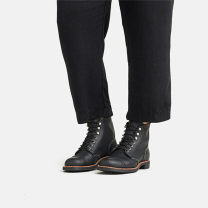 Iron Ranger Short Boot in Black Leather 3366 | Red Wing Heritage - Red Wing Shoes