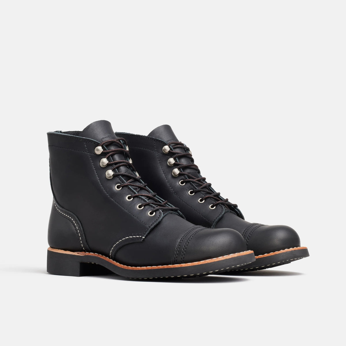 Iron Ranger Short Boot in Black Leather 3366 | Red Wing Heritage - Red Wing Shoes