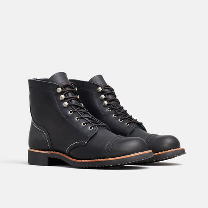 Iron Ranger Short Boot in Black Leather 3366 | Red Wing Heritage - Red Wing Shoes