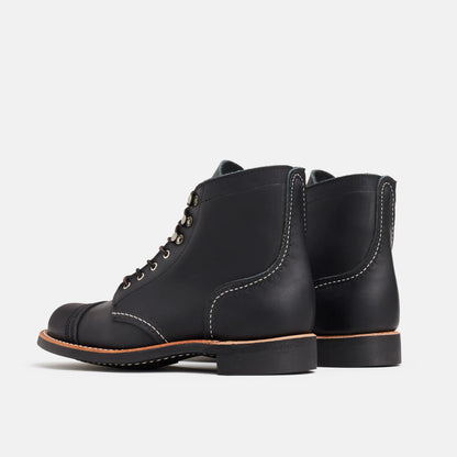 Iron Ranger Short Boot in Black Leather 3366 | Red Wing Heritage - Red Wing Shoes