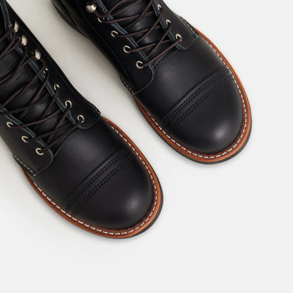 Iron Ranger Short Boot in Black Leather 3366 | Red Wing Heritage - Red Wing Shoes