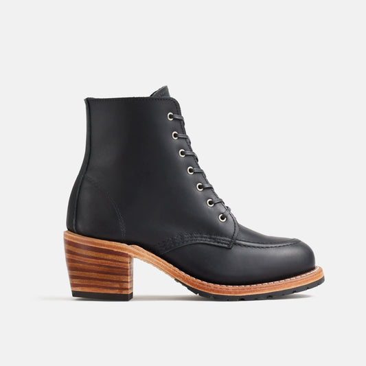 Clara Heeled Boot in Black Leather 3405 | Red Wing Heritage - Red Wing Shoes