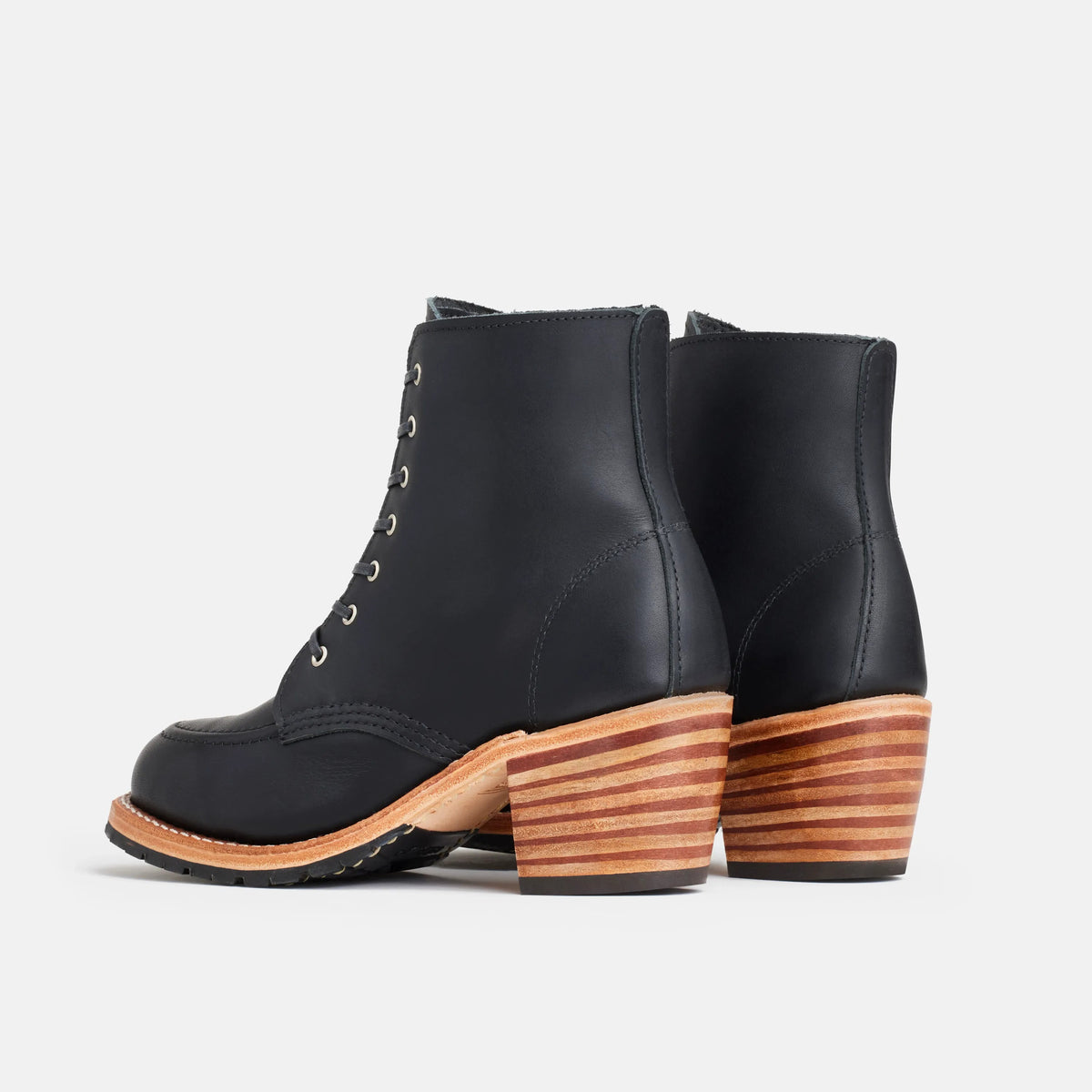 Clara Heeled Boot in Black Leather 3405 | Red Wing Heritage - Red Wing Shoes