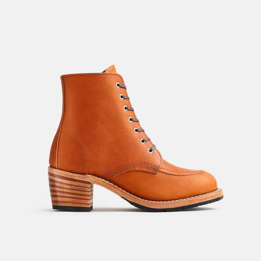 Clara Heeled Boot in Brown Leather 3404 | Red Wing Heritage - Red Wing Shoes