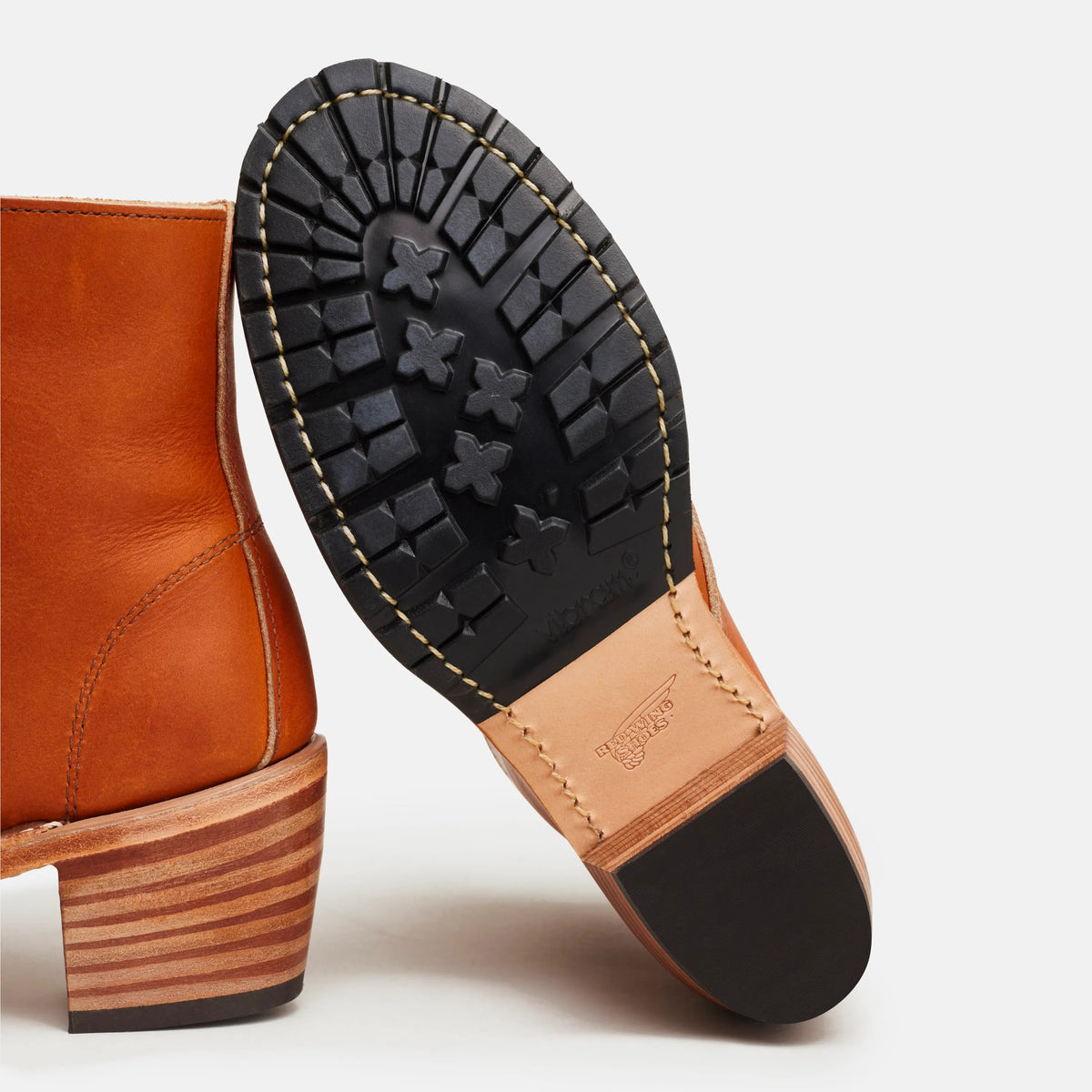 Clara Heeled Boot in Brown Leather 3404 | Red Wing Heritage - Red Wing Shoes