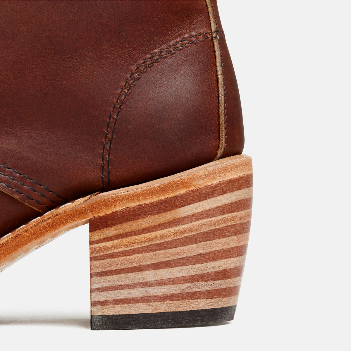 Clara Heeled Boot in Dark Brown Leather 3406 - Red Wing Shoes