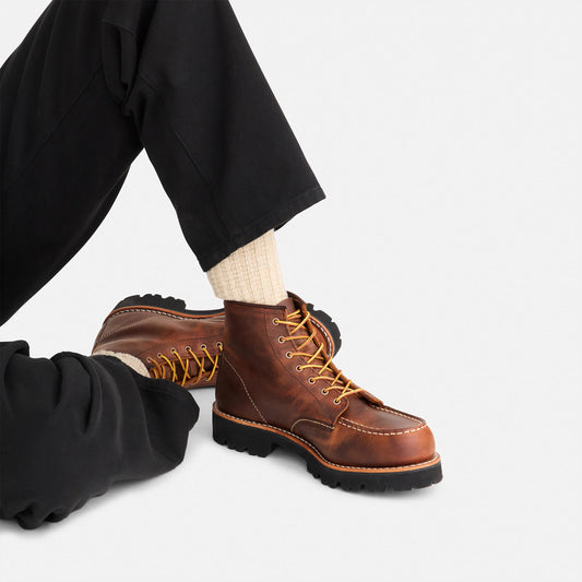Porter Moc in Copper Rough & Tough 3498 | Red Wing Heritage - Red Wing Shoes