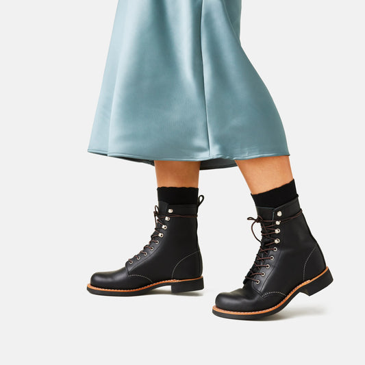 Silversmith Short Boot in Black Leather 3361 | Red Wing Heritage - Red Wing Shoes