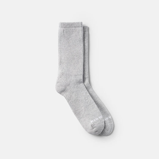 Unisex Cushion Crew Socks in Gray | Red Wing Heritage 97671 - Red Wing Shoes