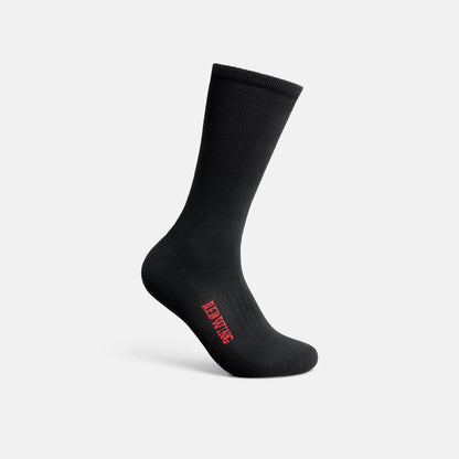 Unisex Breeze Nylon Crew Sock in Black 97305 - Red Wing Shoes