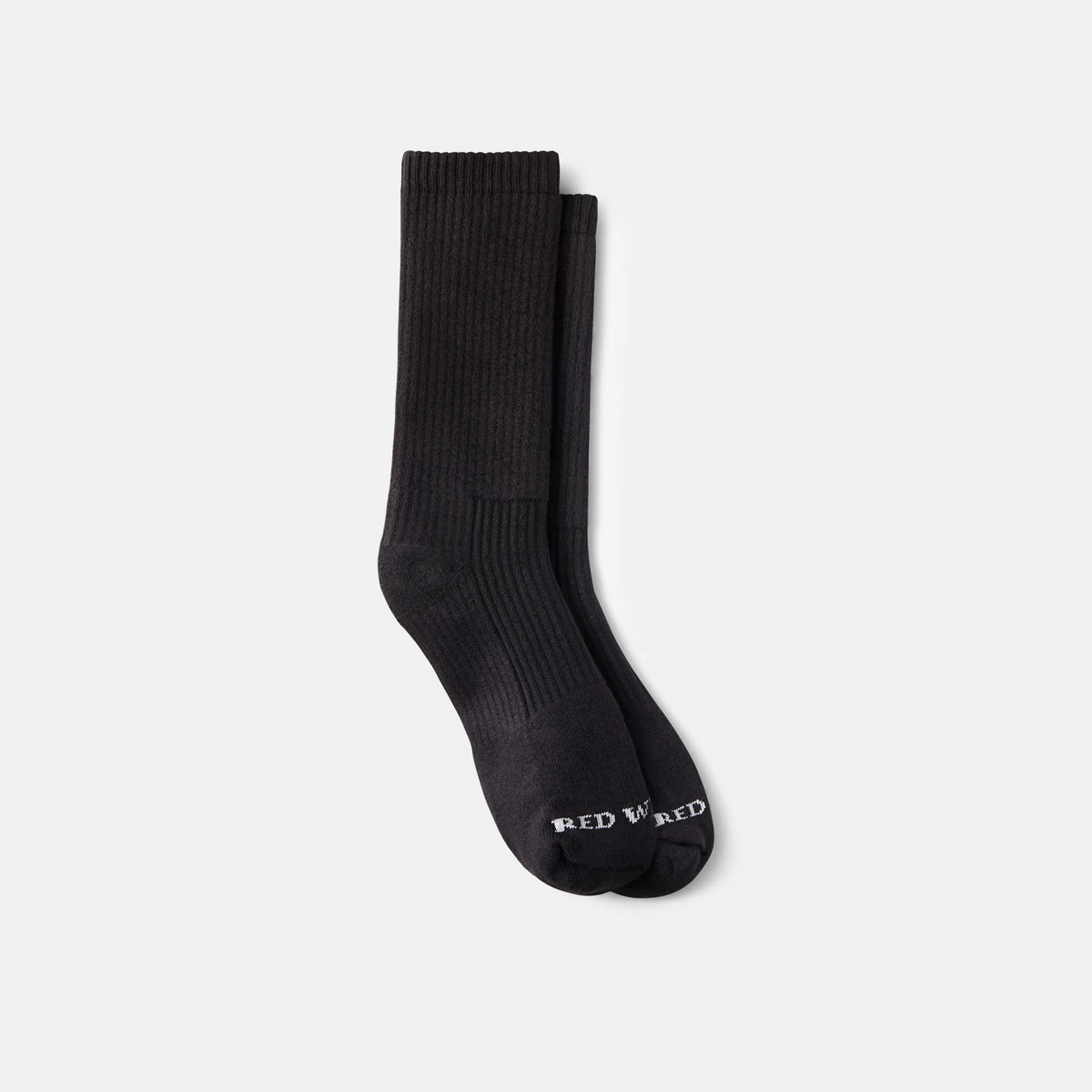 Unisex Cotton Blend Crew Sock in Black 97266 - Red Wing Shoes