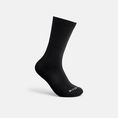 Unisex Cotton Blend Crew Sock in Black 97266 - Red Wing Shoes
