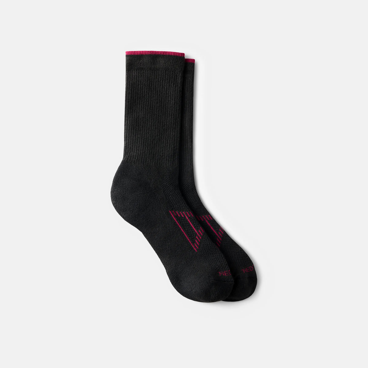 Unisex CoolMax® Blend Crew Sock in Black 97397 - Red Wing Shoes