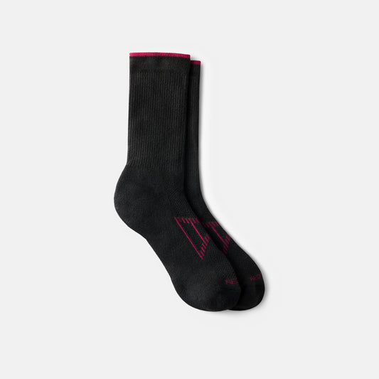 Unisex CoolMax® Blend Crew Sock in Black 97397 - Red Wing Shoes
