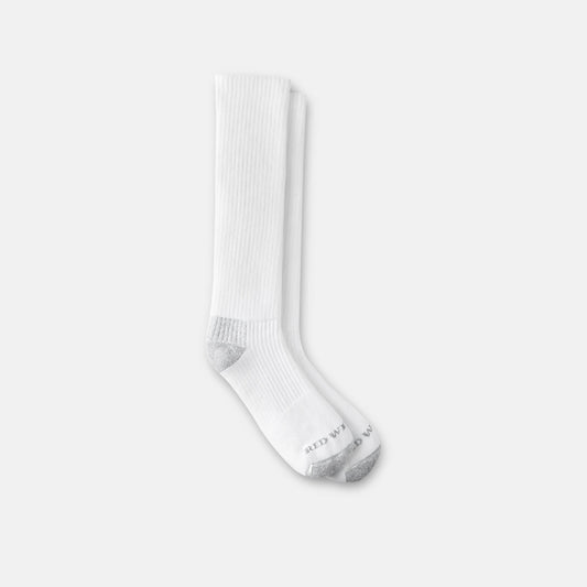 Unisex Cotton Blend Over-the-Calf Sock in White 97274 - Red Wing Shoes