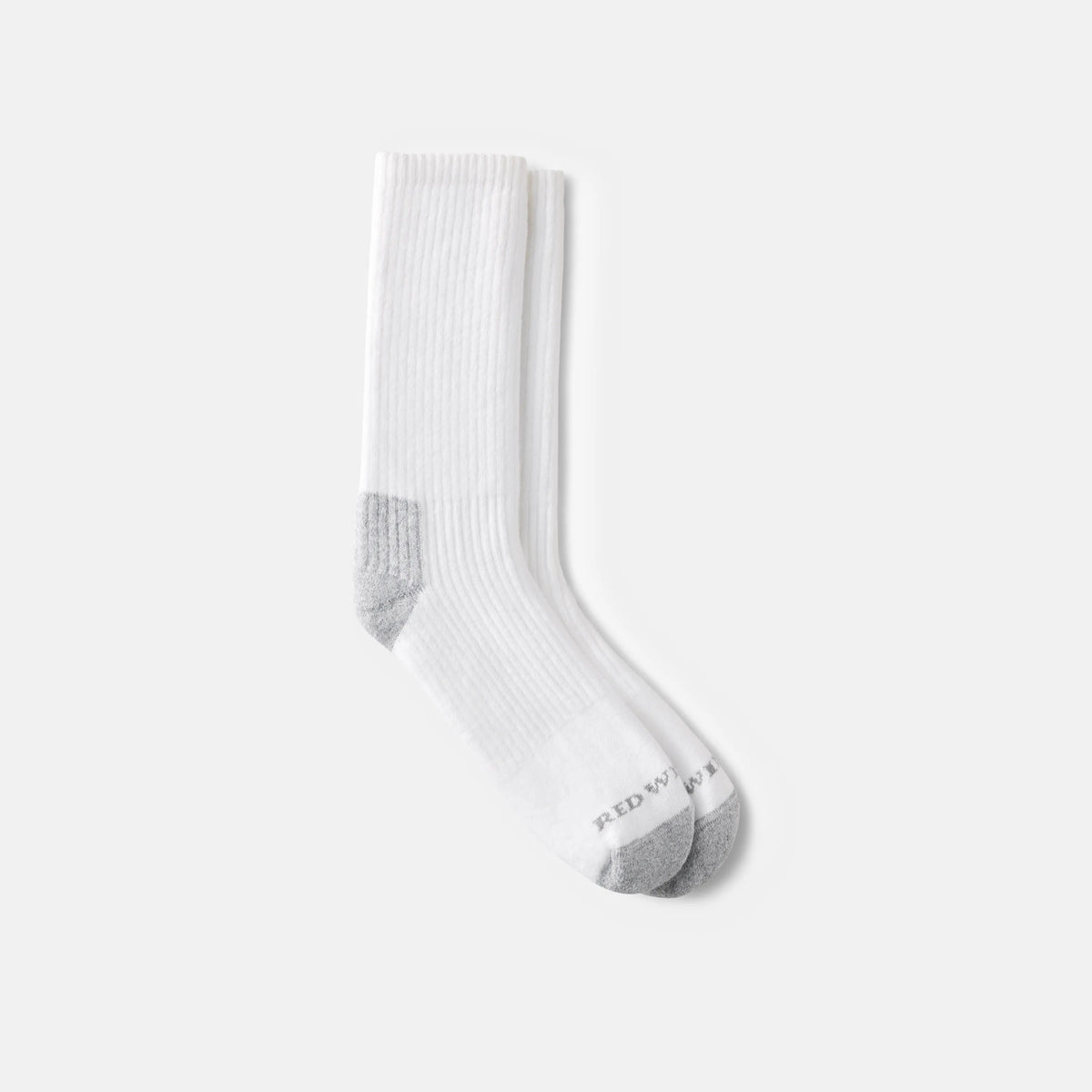 Unisex Cotton Blend Crew Sock in White 97265 - Red Wing Shoes
