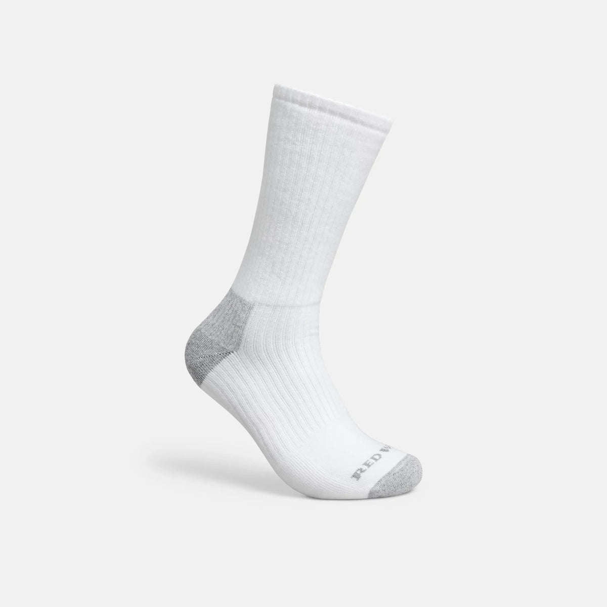 Unisex Cotton Blend Crew Sock in White 97265 - Red Wing Shoes
