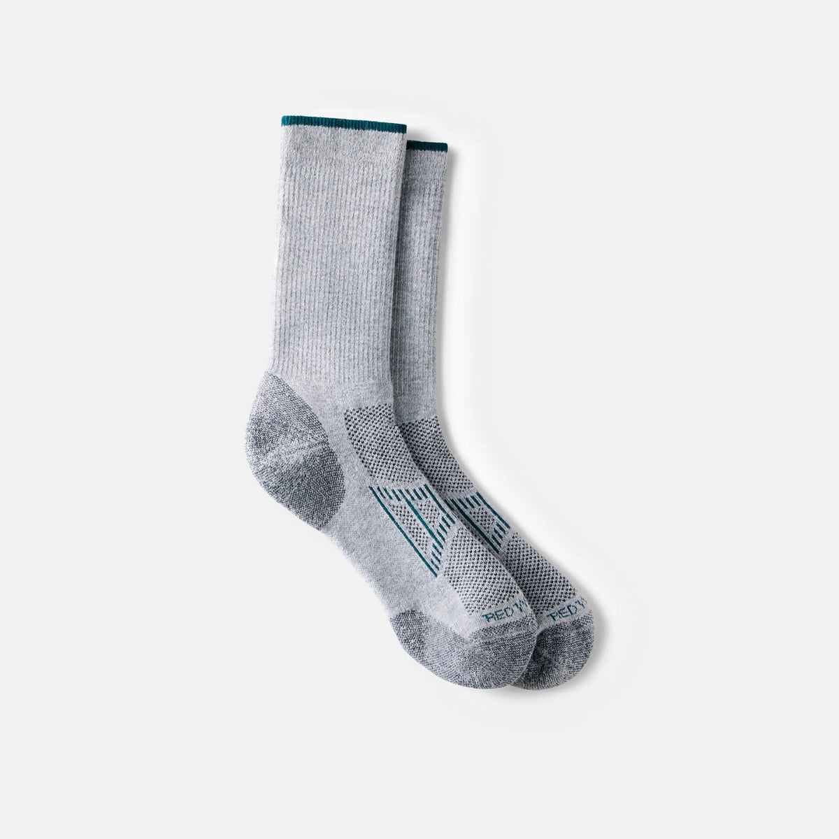 Unisex CoolMax® Blend Crew Sock in Gray 97397 - Red Wing Shoes