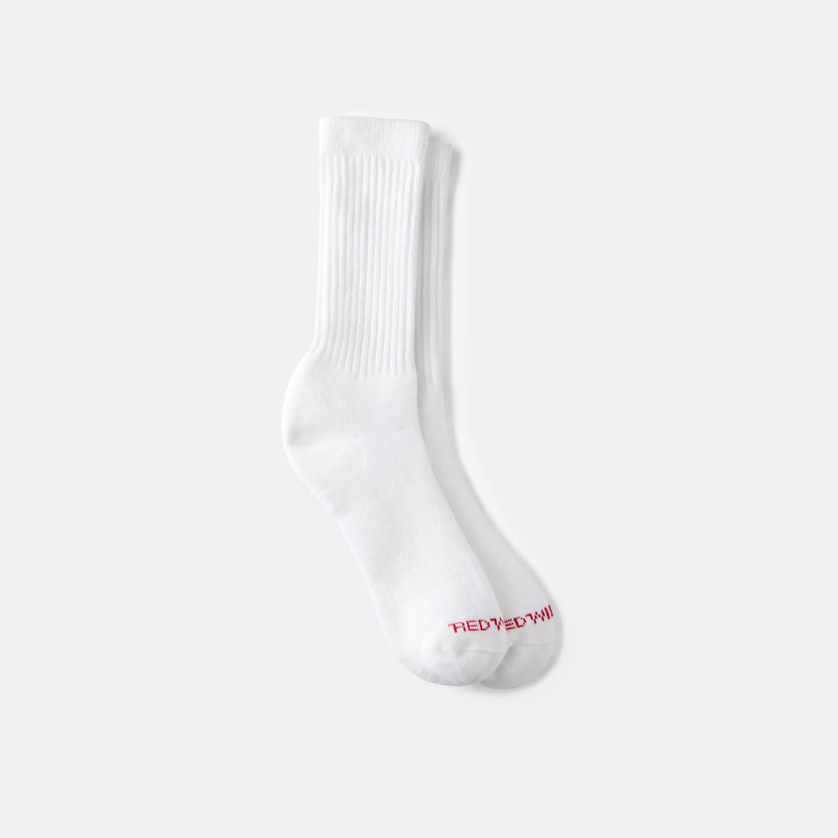 Unisex Acrylic Blend Crew Sock in White 97315 - Red Wing Shoes