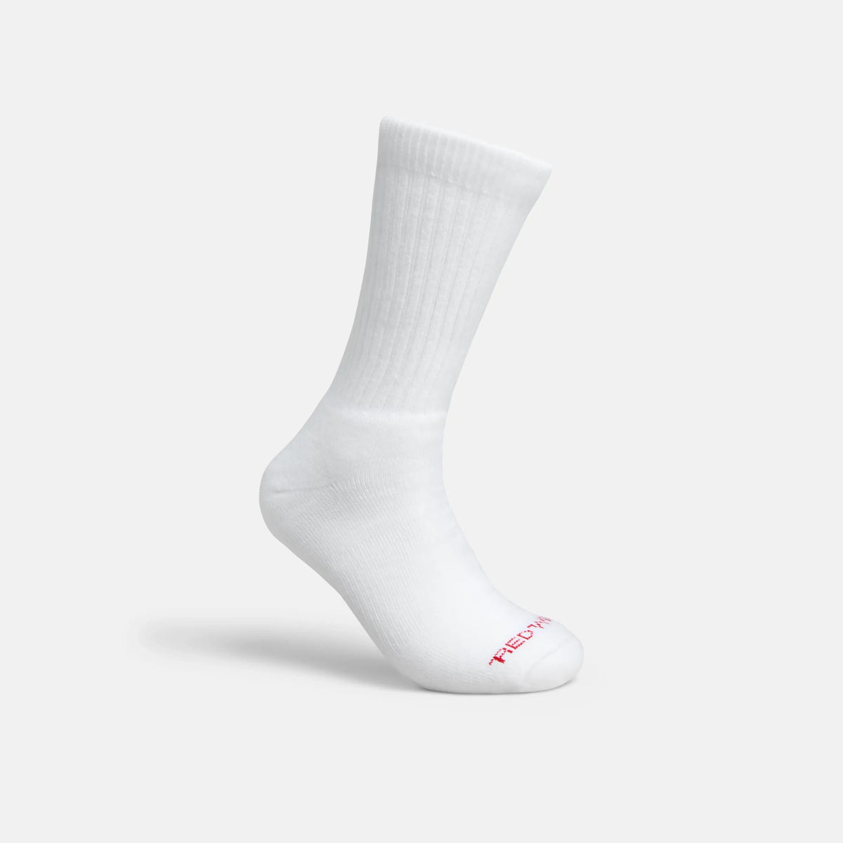 Unisex Acrylic Blend Crew Sock in White 97315 - Red Wing Shoes