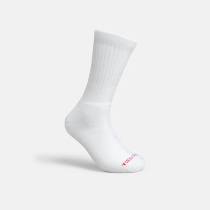 Unisex Acrylic Blend Crew Sock in White 97315 - Red Wing Shoes