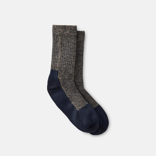 Unisex Deep Toe-Capped Crew Sock in Navy 97653 | Red Wing Heritage - Red Wing Shoes