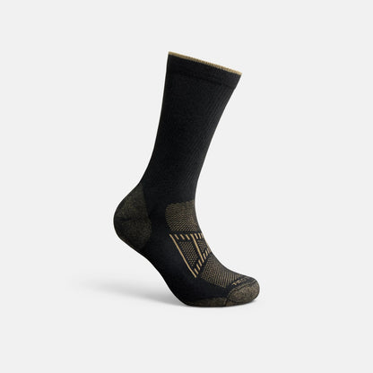 Unisex CoolMax® Blend Crew Sock in Black 97397 - Red Wing Shoes