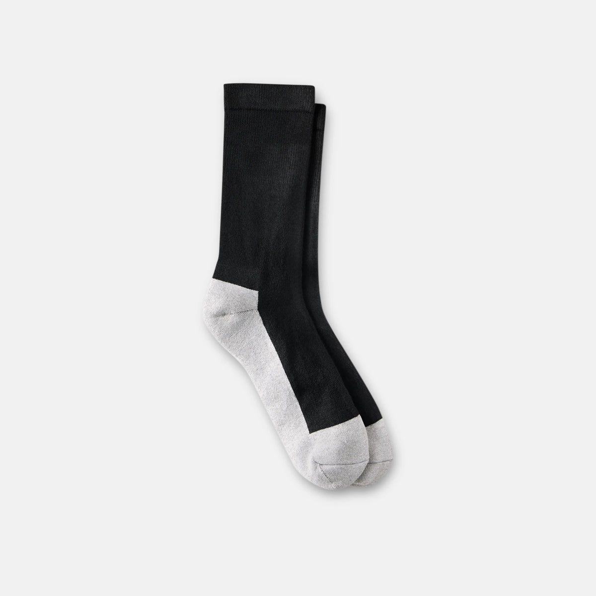 Unisex Coolmax® Blend Diabetic Crew Sock in Black - Red Wing Shoes