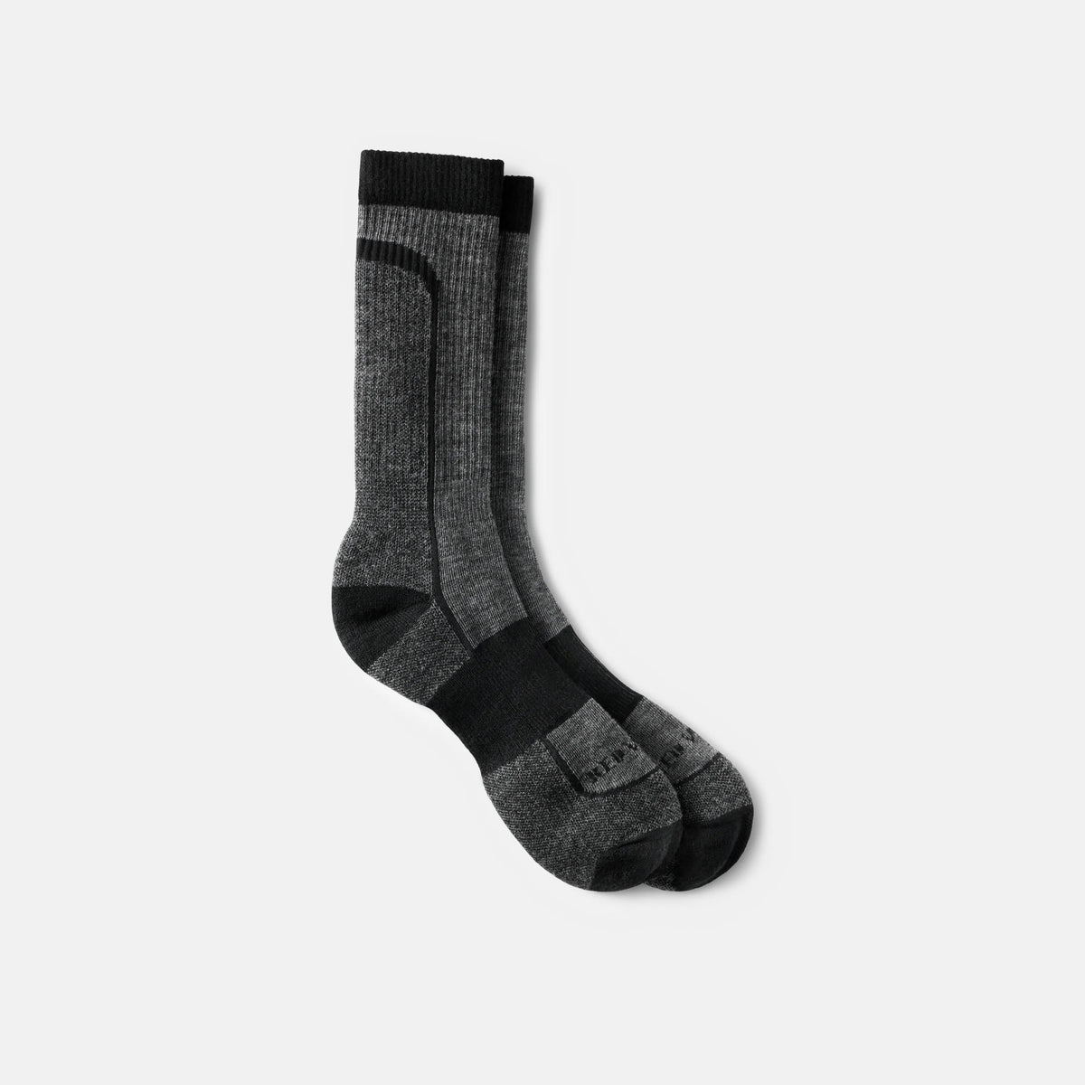 Unisex Merino Wool Blend Crew Sock in Black 97360 - Red Wing Shoes