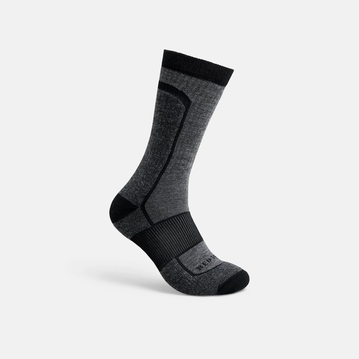 Unisex Merino Wool Blend Crew Sock in Black 97360 - Red Wing Shoes
