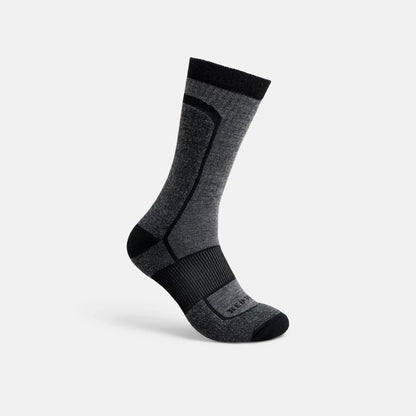 Unisex Merino Wool Blend Crew Sock in Black 97360 - Red Wing Shoes